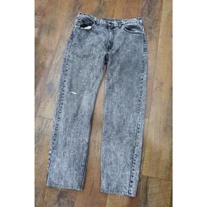 Levi's Vintage Jeans Black Acid Jeans Men's 35x29
